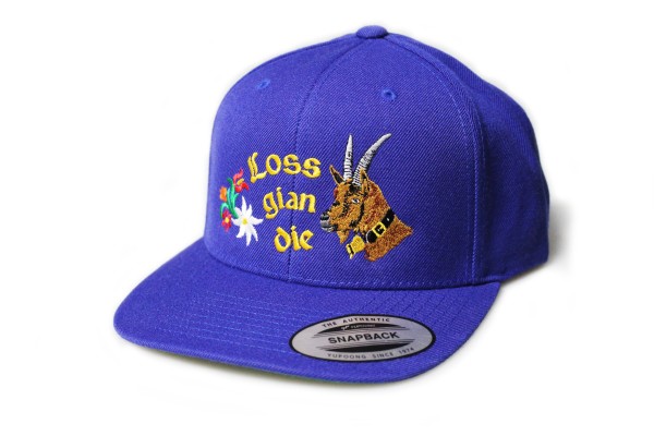 Cap "Loss gian die Goas" Snapback